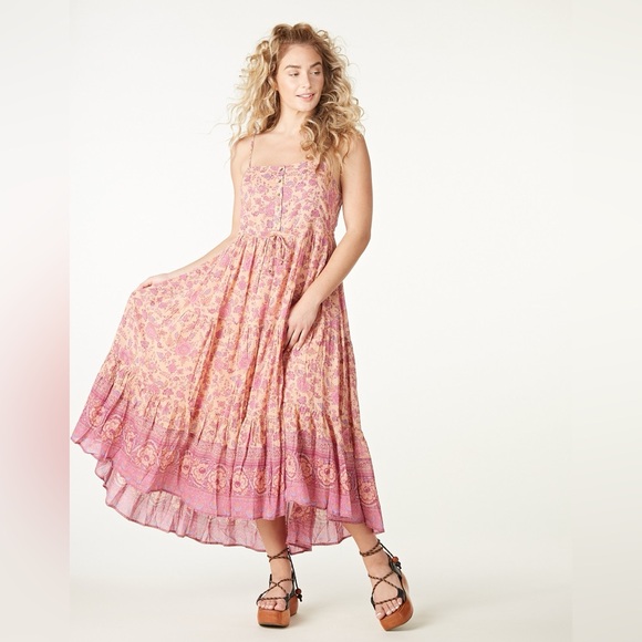 Spell Folk Song Strappy in Blossom Size M 🌸 - Picture 3 of 15